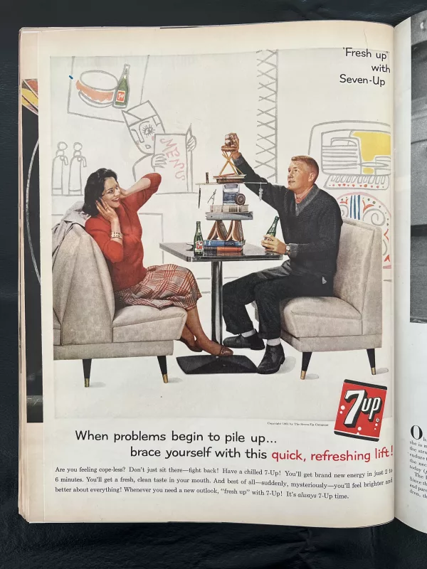 7-Up Ad from Life Magazine March 3, 1961