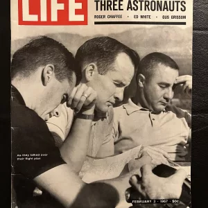 Cover of Life Magazine The Three Astronauts February 3, 1967