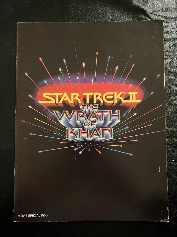 Star Trek II: The Wrath of Khan Souvenir Program Cover
