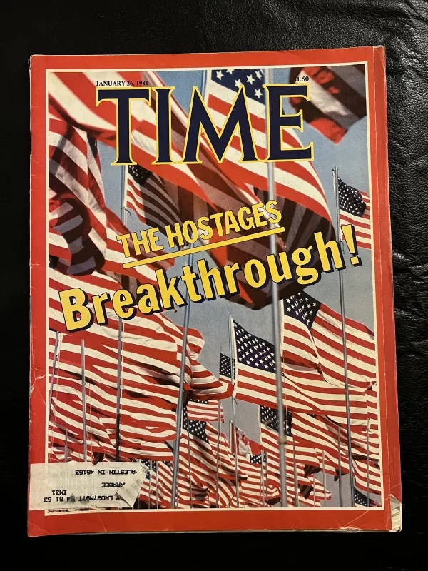 Time Magazine cover January 26, 1981